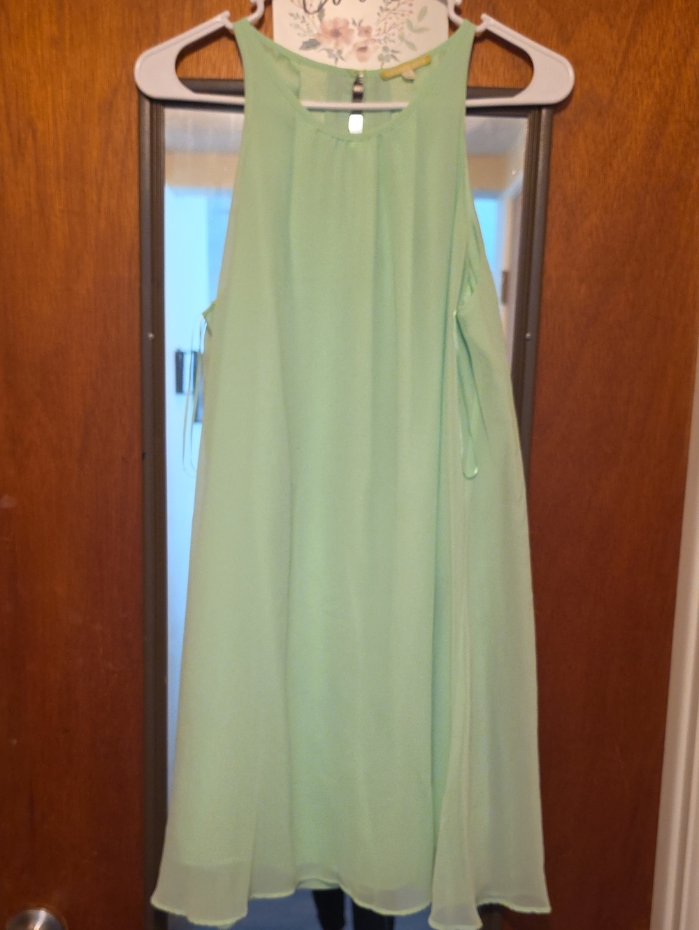 Gianni Bini Mint Green Sleeveless Midi Dress